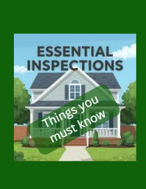 conducting a building inspection on a home