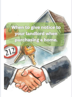 providing notice to your landlord when leaving